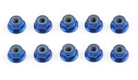 TEAM ASSOCIATED FACTORY TEAM BLUE 4MM LOCKNUT