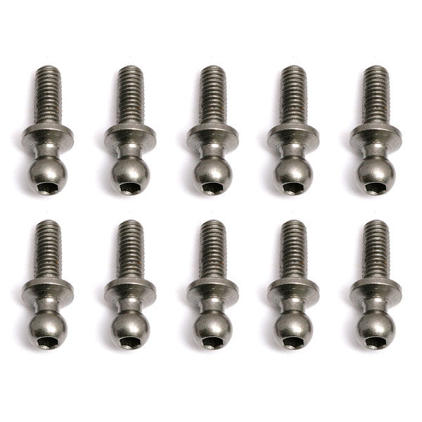 TEAM ASSOCIATED BALLSTUD LONG NECK 8MM (10) (RC10B6/6.1/SC6.1/T6.1/TC5/6.2/7/7.1/7.2/10F6/12R6)