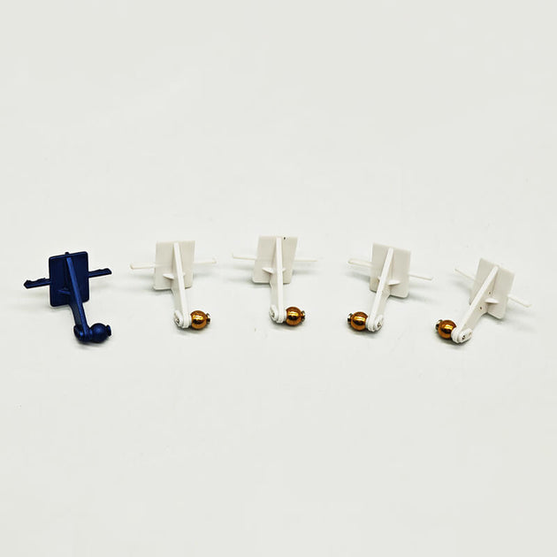 XFLY TWIN 40MM J-65 CONTROL HORNS - BLUE