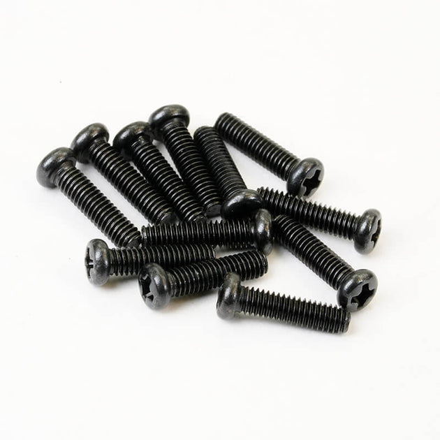 FTX HAVOK PANHEAD SCREWS 2.5 X 10MM (12PC)