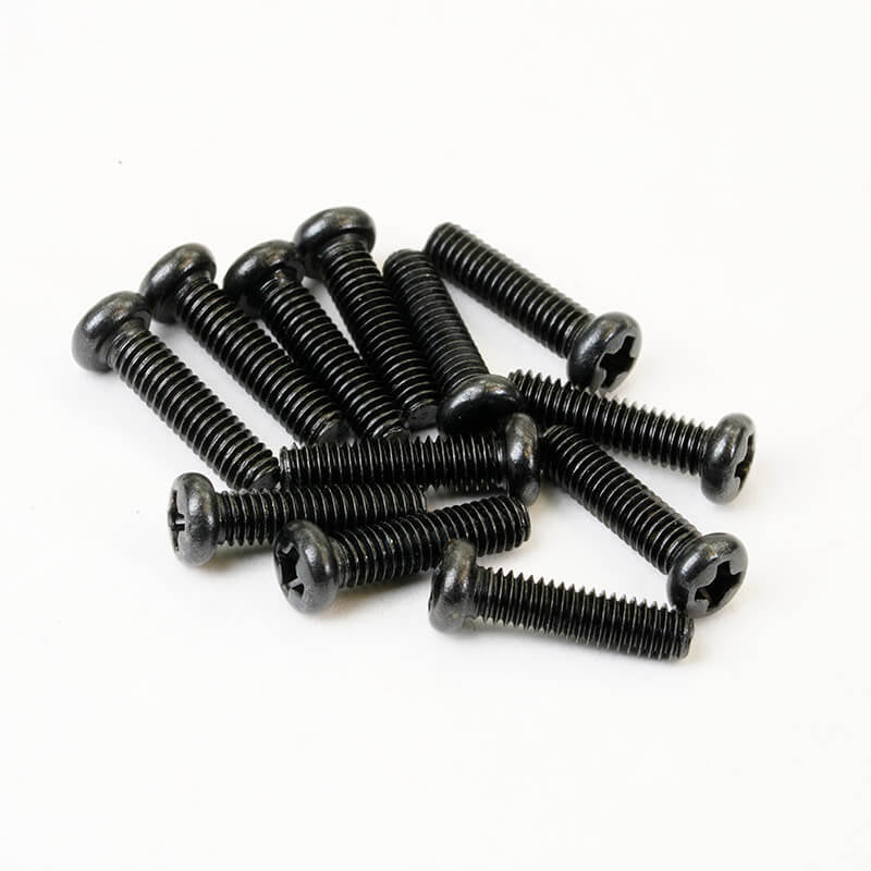 FTX HAVOK PANHEAD SCREWS 2.5 X 10MM (12PC)