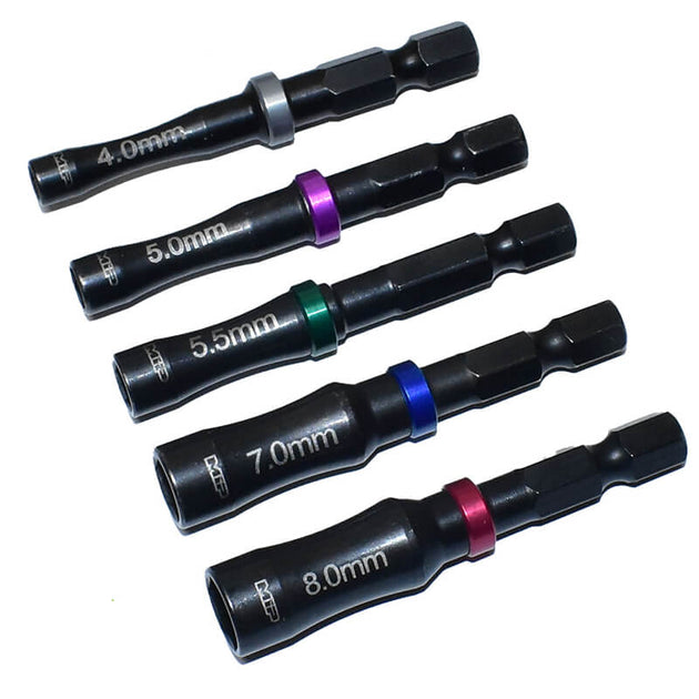 MIP SPEED TIP HEX DRIVER SET GEN 2, 4.0,5.0,5.5,7.0,8.0MM