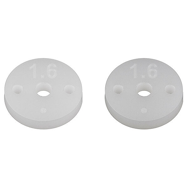 TEAM ASSOCIATED FT 13MM SHOCK PISTONS, 2.5MM, 2 X 1.6