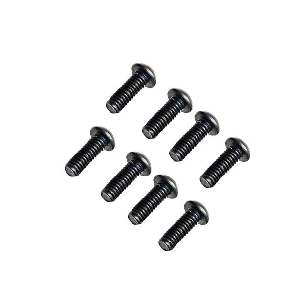 FTX BUTTON HEAD HEX SCREW M2.5 X 8MM (8PC)