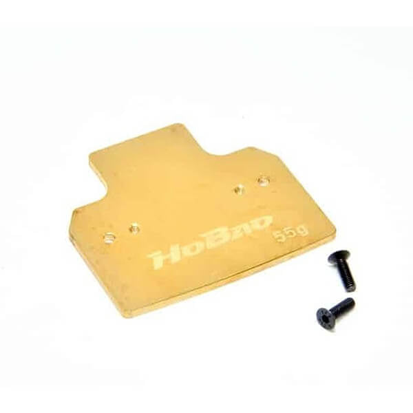 HOBAO HYPER EX10 FRONT BUMPER BRASS WEIGHT 55G