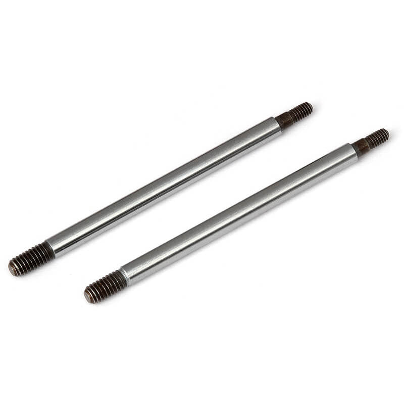 ASSOCIATED RC8T4 FT CHROME SHOCK SHAFTS 3.5 X 35.5MM