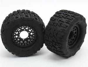 METHOD TERRAFORM BELTED 1/10MT TYRES ON ARRAY BEADLOCK RIMS