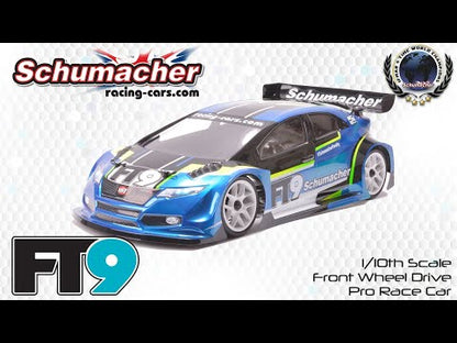 SCHUMACHER FT9 - C/F - Kit #K219 1/10th Competition FWD RC Touring Car