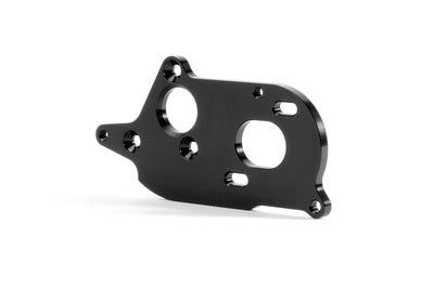 ALU FRONT-MID MOTOR (3 GEARS) PLATE - SWISS 7075 T6 (3MM) - RC Hobby Product