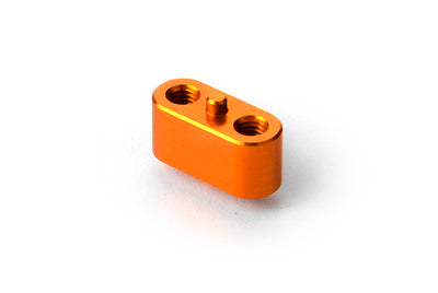 ALU POD LINK GRAPHITE PLATE HOLDER - ORANGE - RC Hobby Product