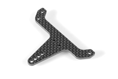 X12 REAR POD UPPER PLATE - GRAPHITE 2.5MM - RC Hobby Product