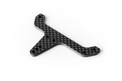X12'20 REAR POD UPPER PLATE - GRAPHITE 2.5MM - RC Hobby Product