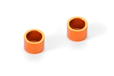 ALU SHIM 6.37x8.4x6.0MM - ORANGE (2) - RC Hobby Product