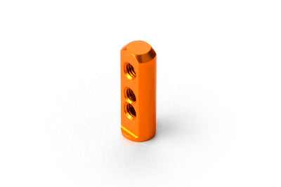 X12'20 ALU SERVO MOUNT - ORANGE (2) - RC Hobby Product