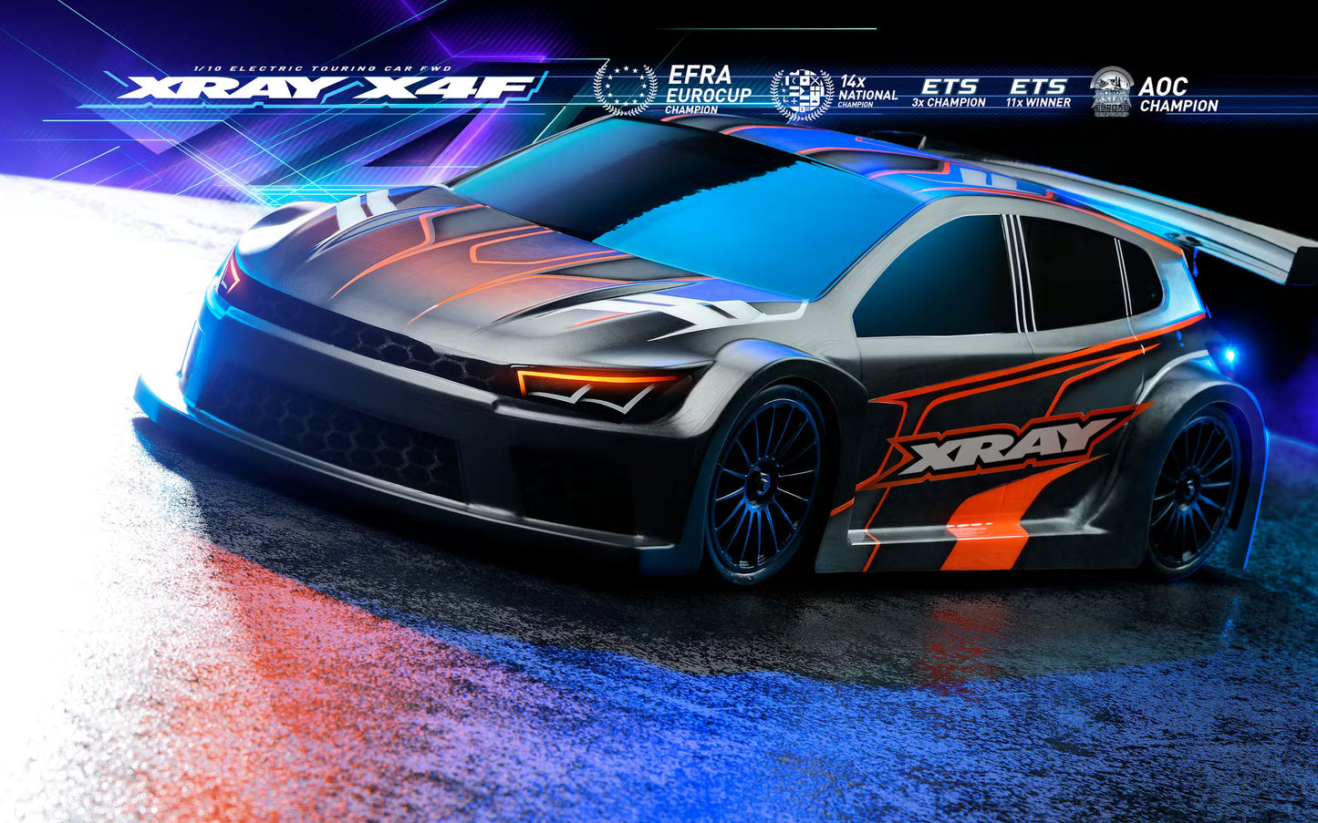 #XR300205 - TEAM XRAY X4F'26 - 1/10 Luxury Electric TC FWD Front