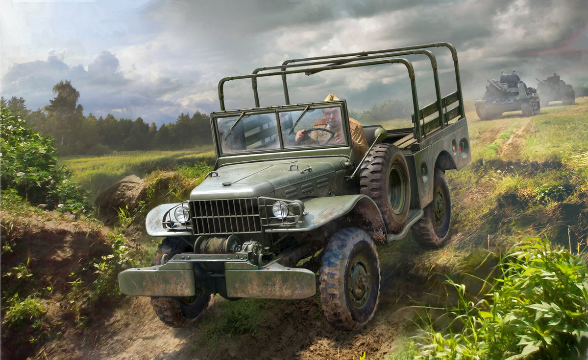 U.S. WC-52 WWII Military Multipurpose 3/4T Vehicle