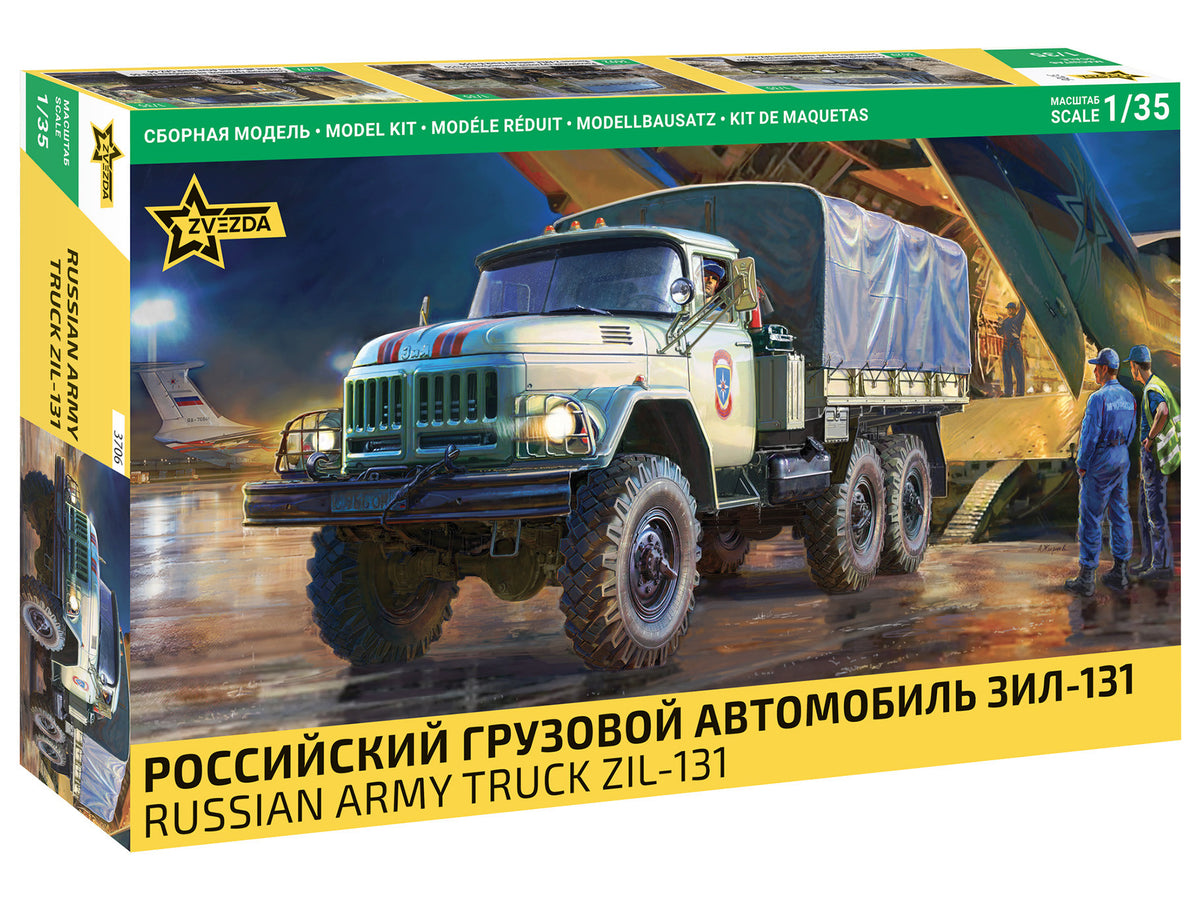 Russian Army Truck ZiL-131