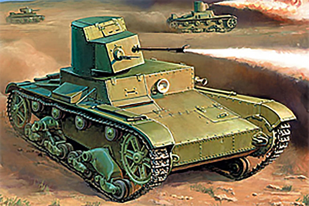 1/100 T-26 Flamethrower Tank