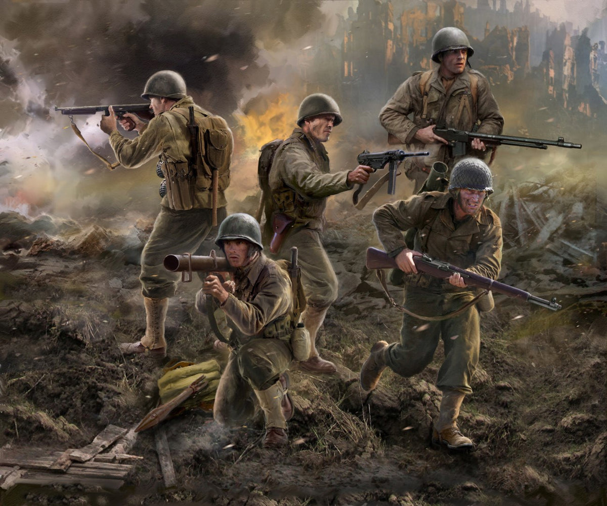 U.S. Infantry WWII (5 Figures)