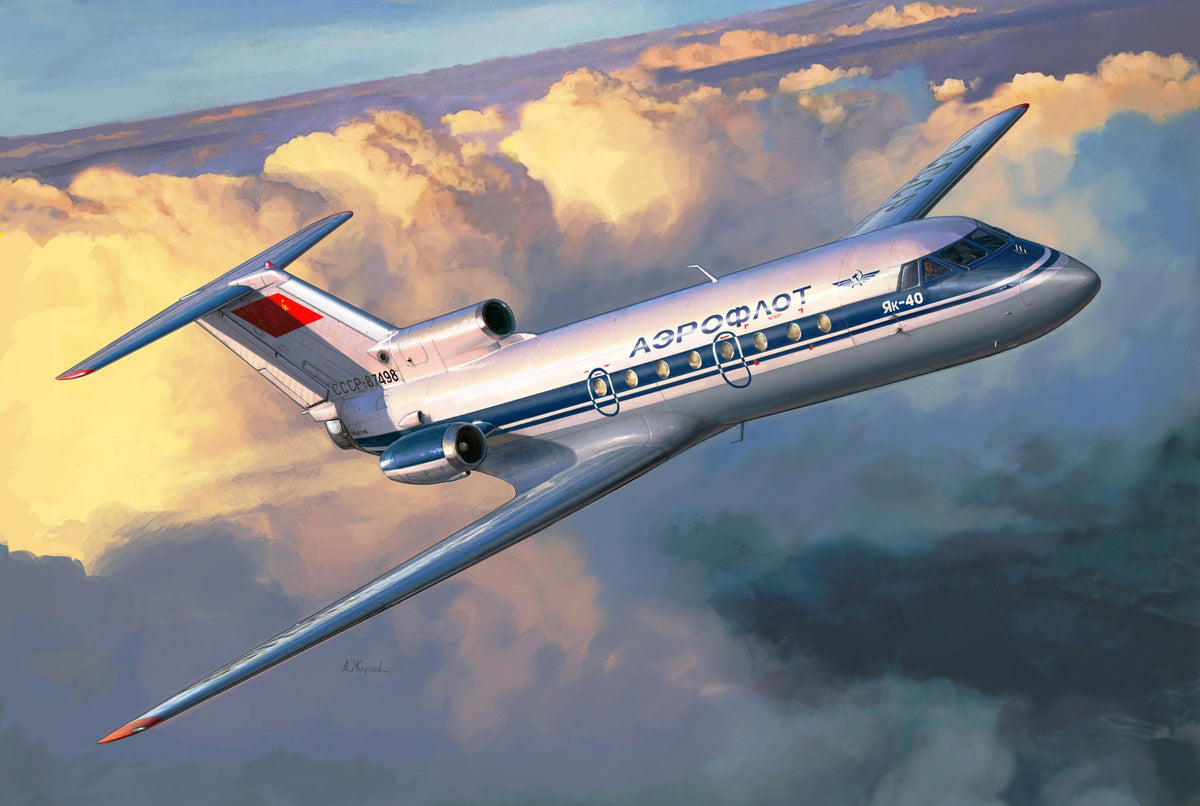 Yak-40 Turbojet Passenger Aircraft