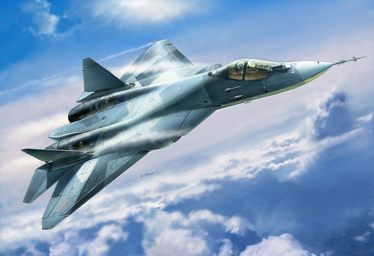 Sukhoi T-50   Russian Stealth Fighter