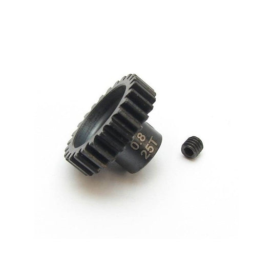 6MIK 0.8 MOD 1/8 Pinion for HB E817 with 0.8 Spur 25t
