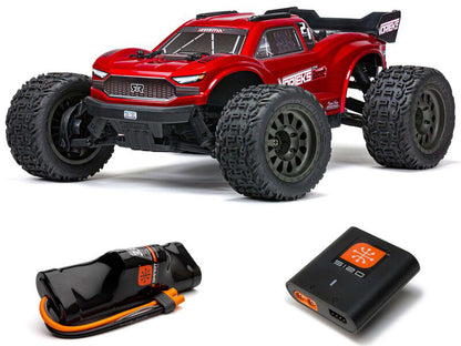 Vorteks Boost 4X2 ST 1/10 RTR Mega w/8.4v Batt/USB Chg Red