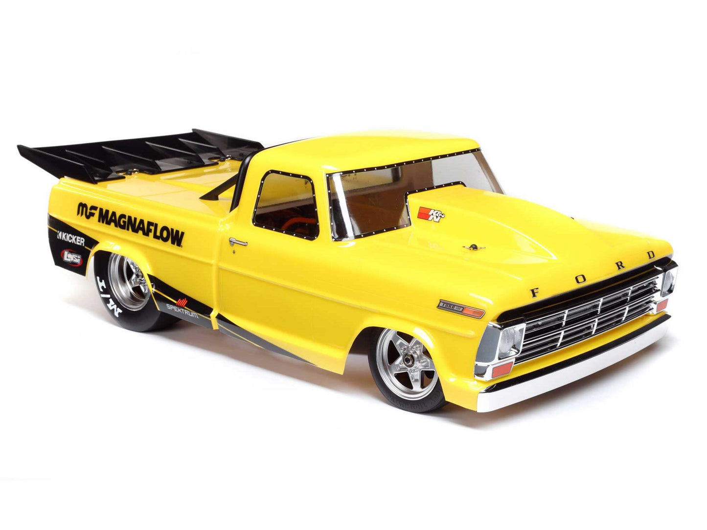 68 F100 22S Drag Car, BL RTR, Magnaflow: 1/10 2WD