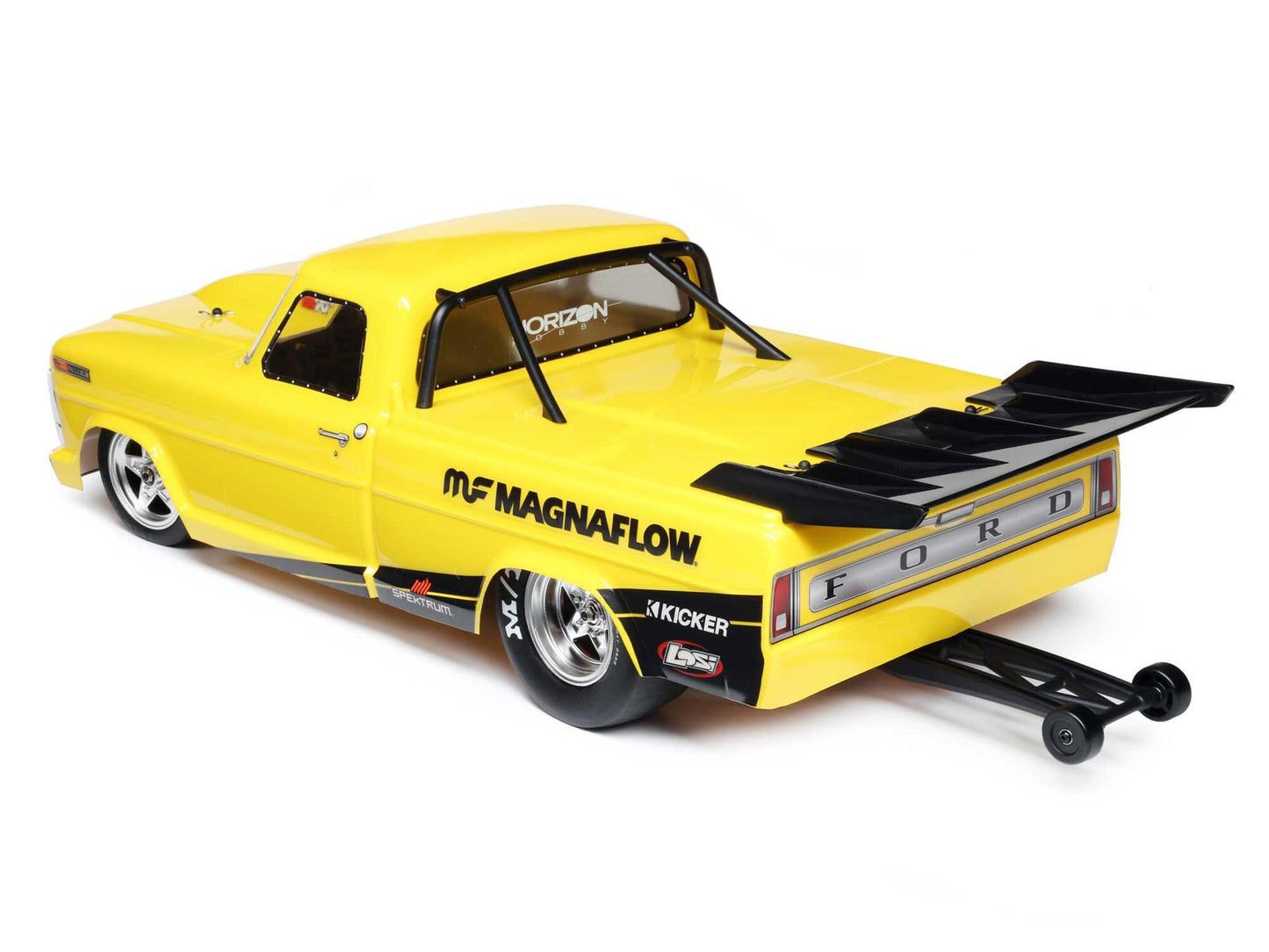 68 F100 22S Drag Car, BL RTR, Magnaflow: 1/10 2WD