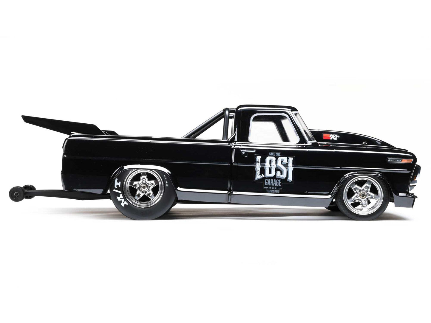 68 F100 22S Drag Car, BL RTR, Losi Gar: 1/10 2WD