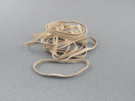 Wingbands White 4" 100x6mm (pk12)
