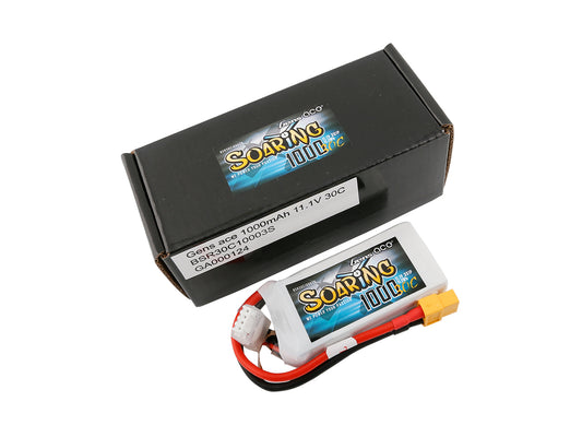 Li-Po 3S 11.1V 1000mAh 30C Soaring with XT60