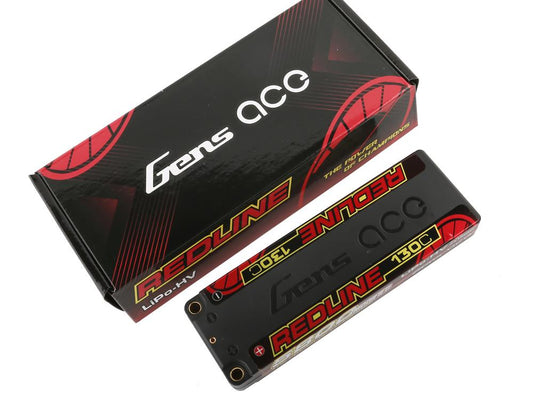 Li-Po HV Car Hard Case 2S 7.6V 5800mAh 130C RL with 5mm