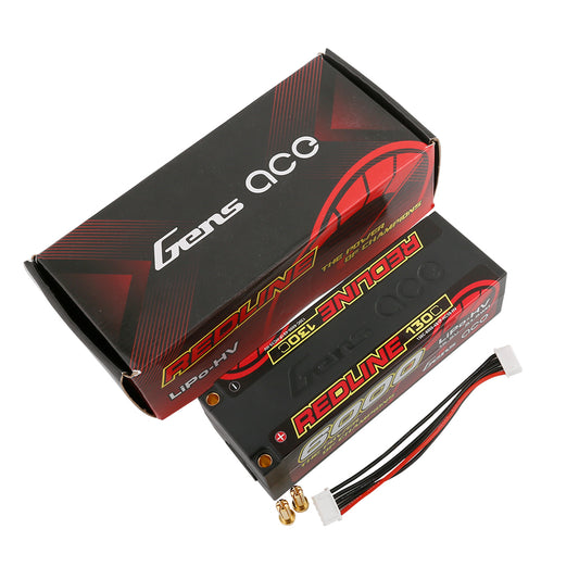 Li-Po HV Car Hard Case 4S 15.2V 6000mAh 130C RL with 5mm