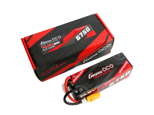 Li-Po Car Hard Case 4S 14.8V 6750mAh 60C with XT90