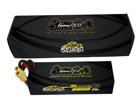 Li-Po Car 4S 14.8V 6800mah 120C with EC5