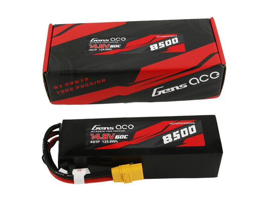 Li-Po Car 4S 14.8V 8500mAh 60C with XT90