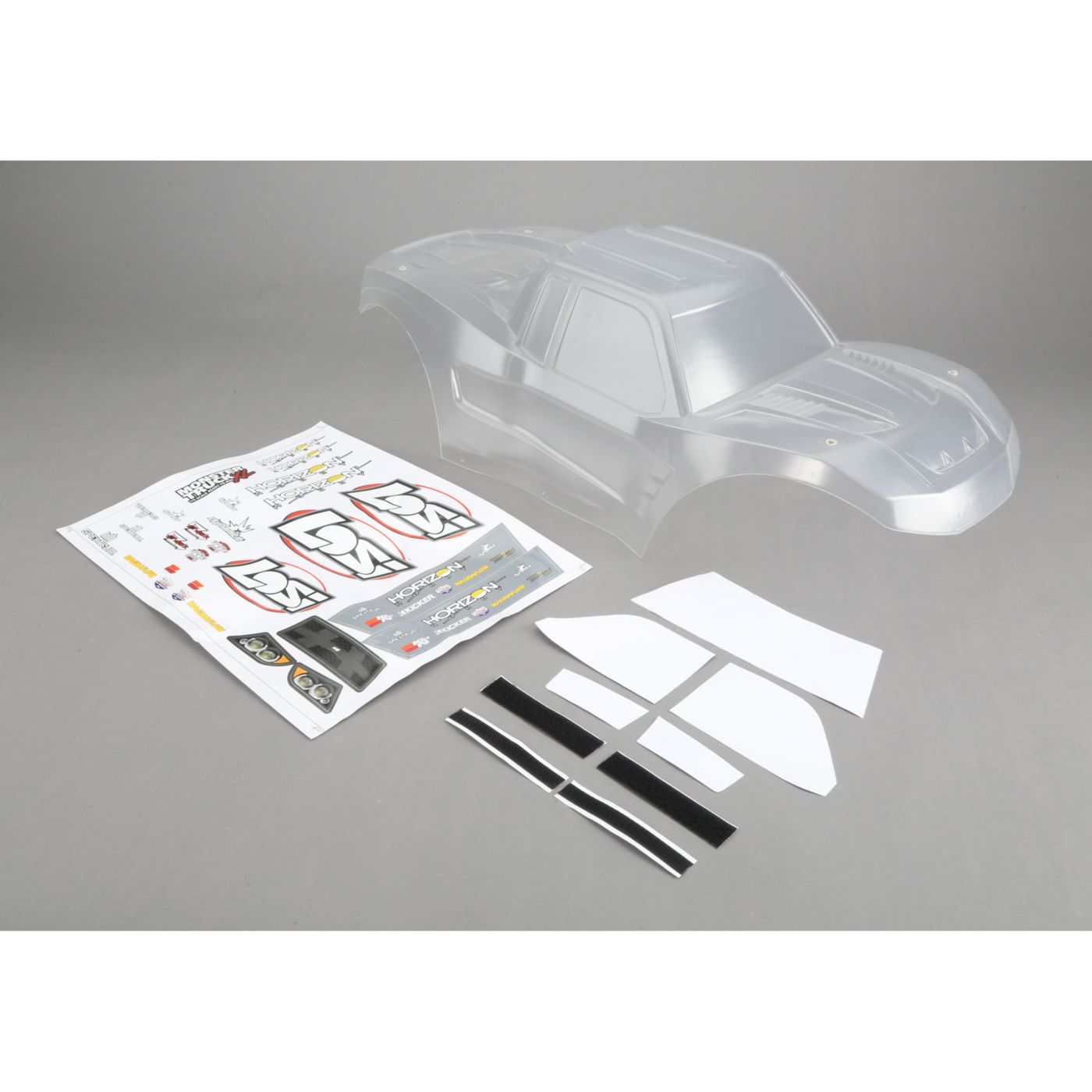 Body, Clear with Sticker Set: MTXL