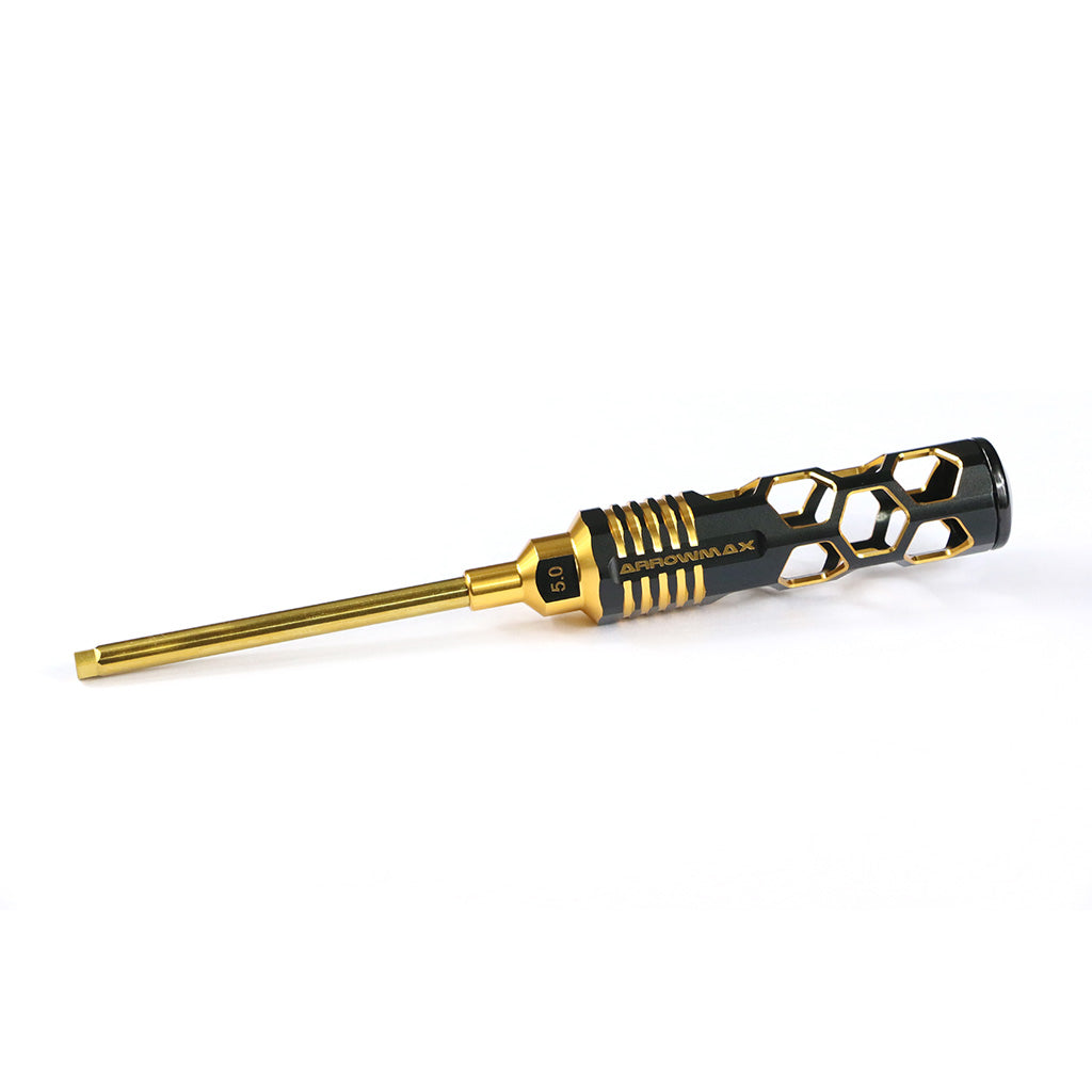 Allen Wrench 5.0 x 100mm Black Golden