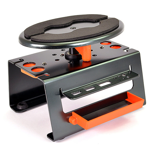 FASTRAX DELUXE ALUM LOCKING ROTATING MAINTENANCE STAND - GREY - RC Hobby Product