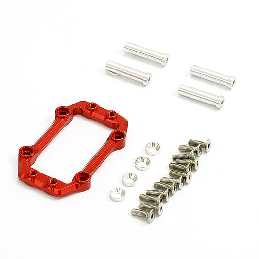 FASTRAX ARRMA ALU SERVO MOUNT FOR 1/8 KRATON EXB 6S - RED - RC Hobby Product