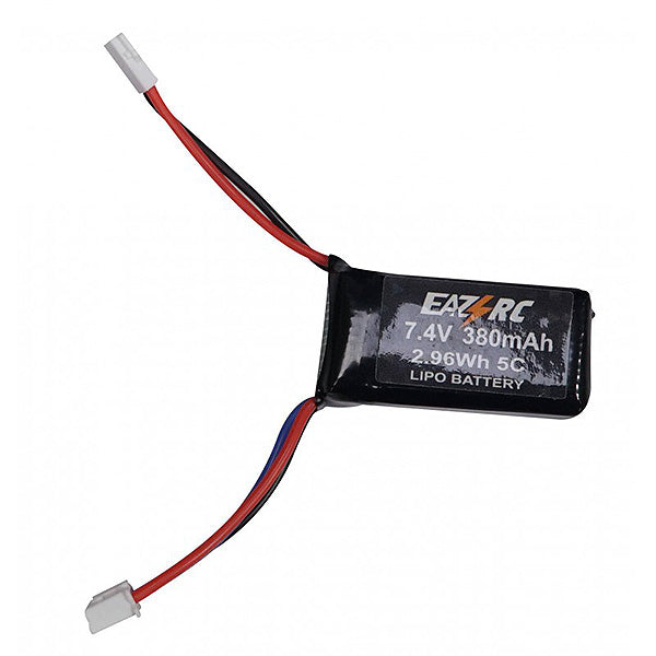 EAZY RC LIPO BATTERY 7.4V 2S LIPO 380MAH - RC Hobby Product
