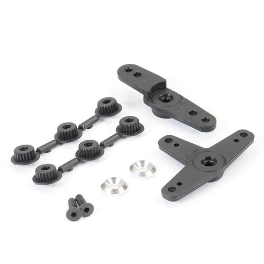 Fastrax Super Servo Horn 2 Black - RC Hobby Product