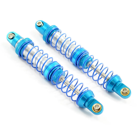 FASTRAX DOUBLE SPRING ALLOY SHOCK ABSORBERS 100MM - RC Hobby Product
