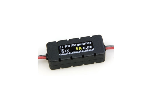 ETRONIX LI-PO REGULATOR 6.0V 5A w/CASING 20x14x49mm - RC Hobby Product