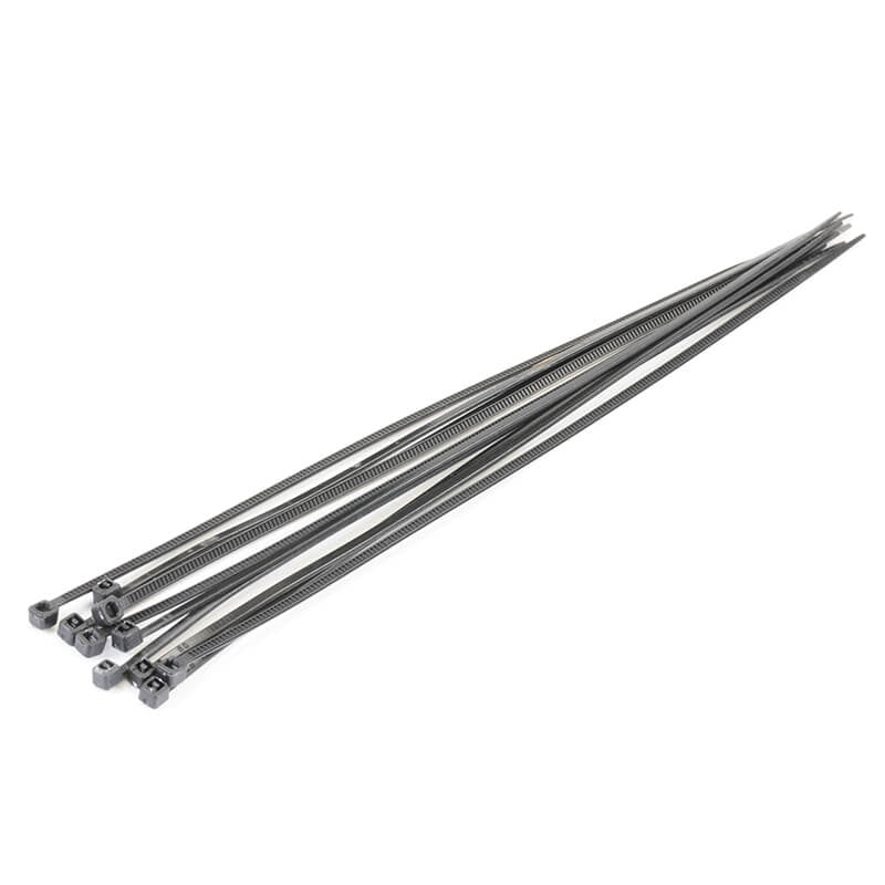 Fastrax Black 200MM X 2.5MM Nylon Cable Ties (10Pcs) - RC Hobby Product
