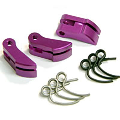 Fastrax Purple Heavy Aluminium Clutch Shoe (Inc 1.0 & 1.1mm Springs) - RC Hobby Product