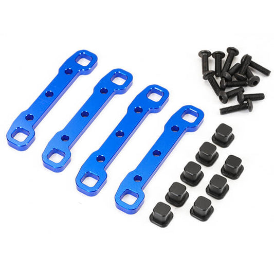 FASTRAX ASSOCIATED RIVAL MT10 ALUMINIUM SUSPENSION ARM MOUNT PLATE (4) - RC Hobby Product