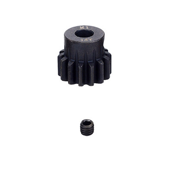 FASTRAX M1 14T STEEL PINION GEAR (5MM) MOD1 - RC Hobby Product