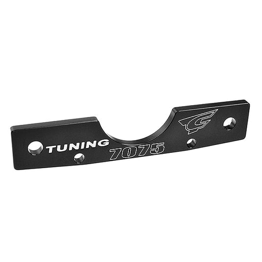 CORALLY SUSPENSION ARM MOUNT RF SWISS 7075 T6 3MM HARD BL. - High-Speed RTR RC Truck